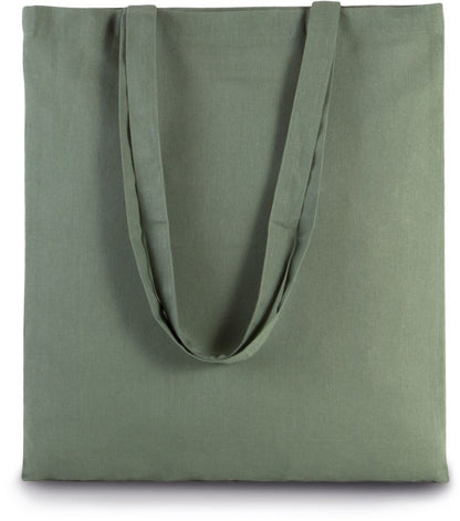 Kimood Stofftasche in staubigem Hellgrün, 38x42cm