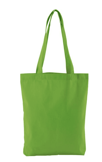 Bio-Baumwoll-Tote-Bag, Massangaben in der Skizze