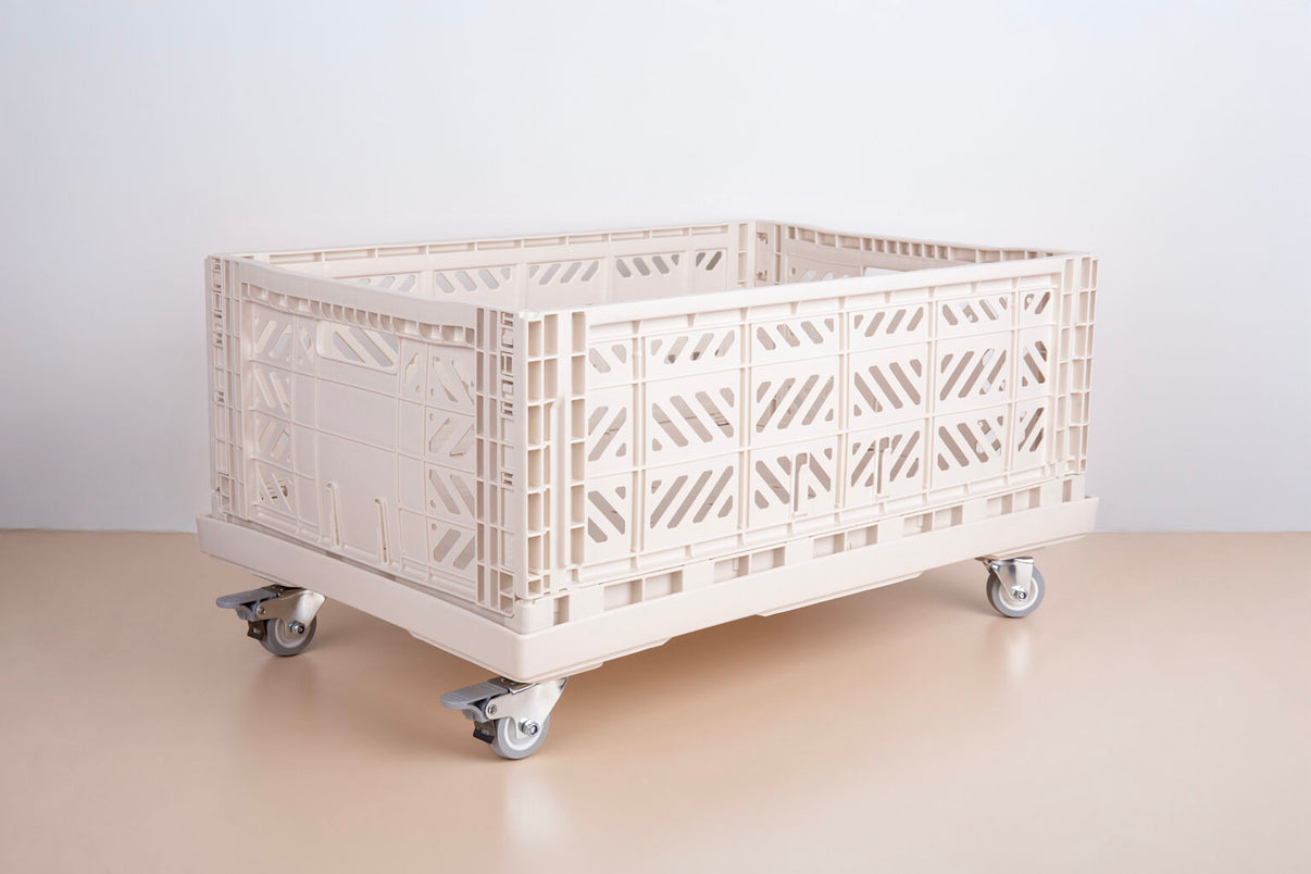 Aykasa Maxi trolley holding stacked crates