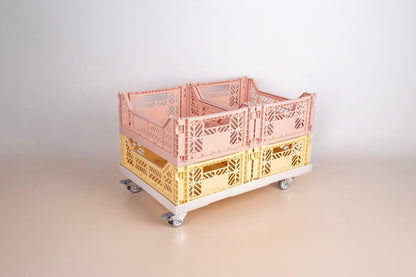 Aykasa Maxi trolley folded for transport