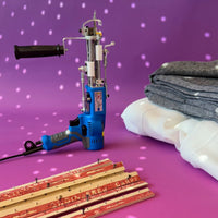 AK-V Cut-Pile-Tufting-Starter-Set mit Premium-Gewebe