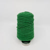 Tufting wool cone in a cool blue shade