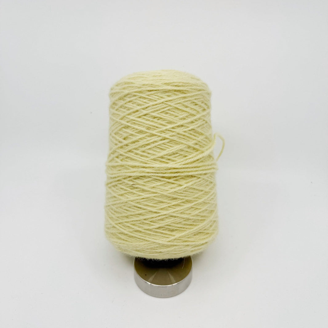 Tufting wool cone showing fibre sheen