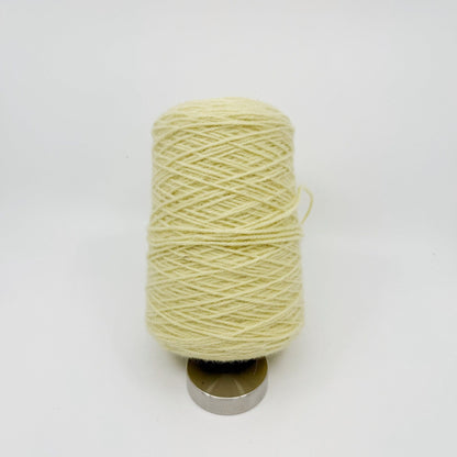 Tufting wool cone showing fibre sheen
