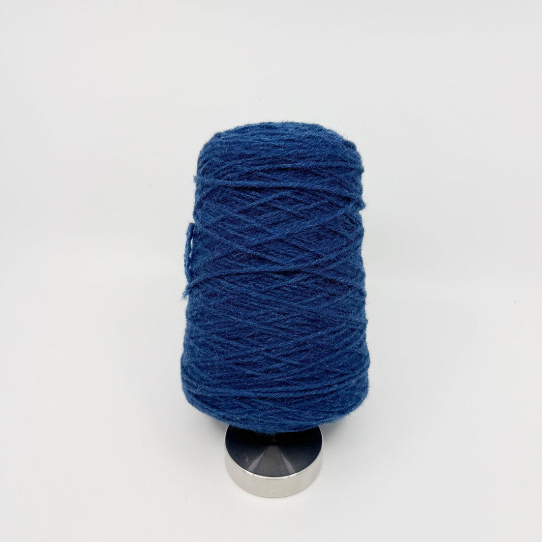 Tufting wool cone angled studio shot