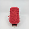 Tufting wool cone in a soft neutral shade