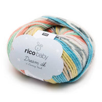 Baby Dream DK Luxusgarn in multi-colour, 50g von Rico Design