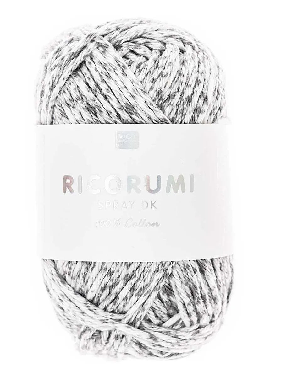Ricorumi Baumwollgarn in grau, 25g von Rico Design