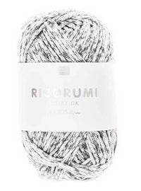 Ricorumi Baumwollgarn in grau, 25g von Rico Design