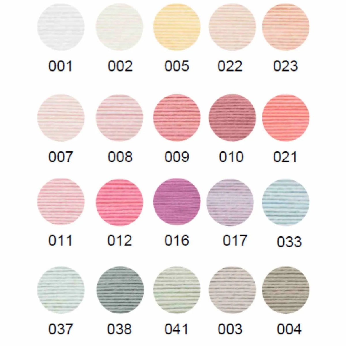Ricorumi Baumwollgarn Baby-Pastell, Set mit 20 Knäueln von Rico Design