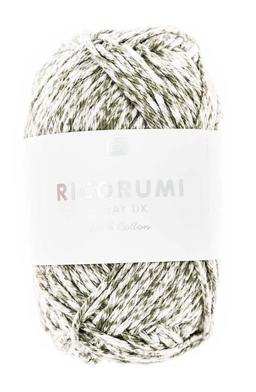 Ricorumi Baumwollgarn in olive, 25g von Rico Design