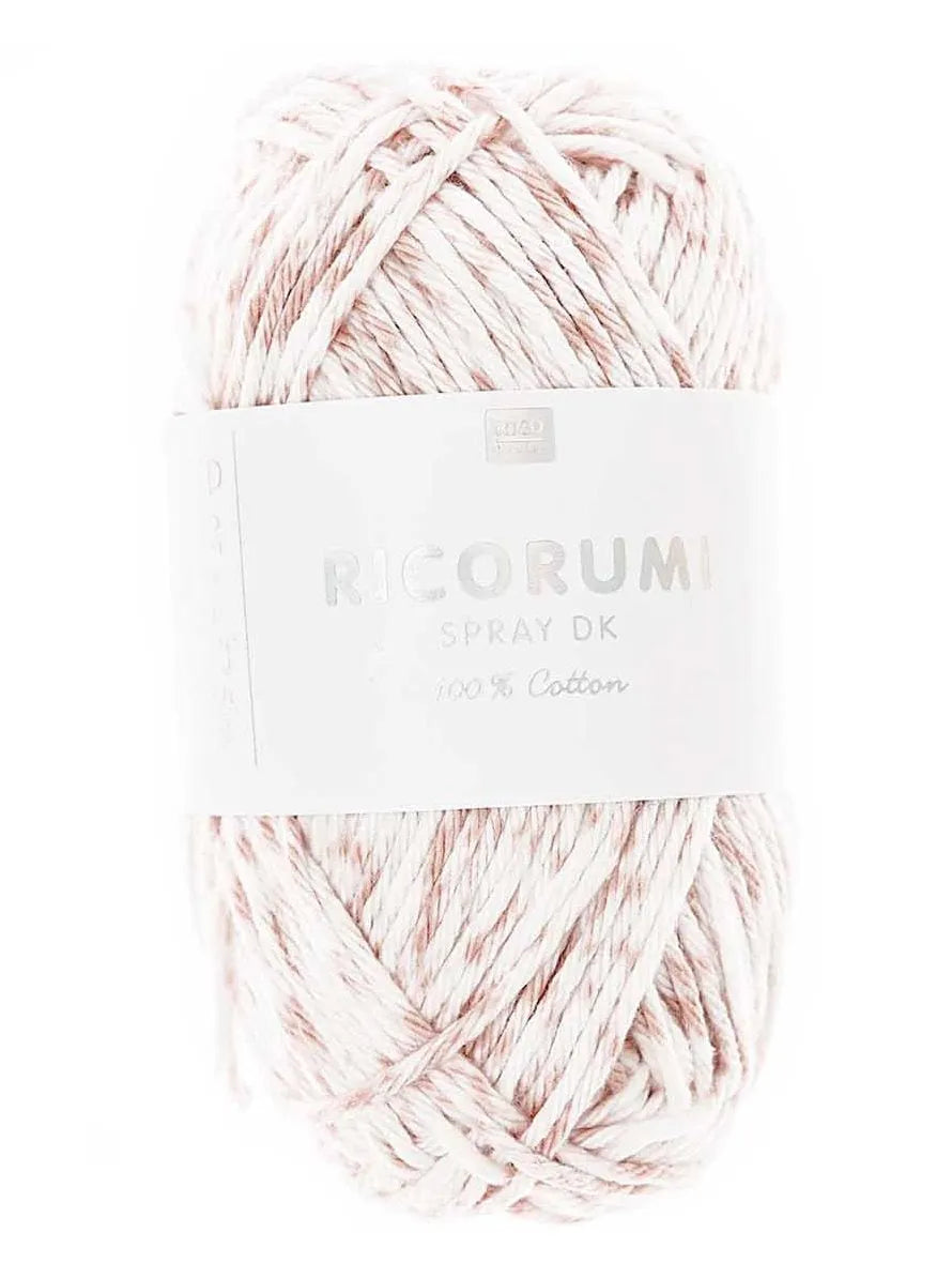 Ricorumi cotton yarn in pink, 25g by Rico Design