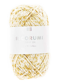 Ricorumi Baumwollgarn in gelb, 25g von Rico Design