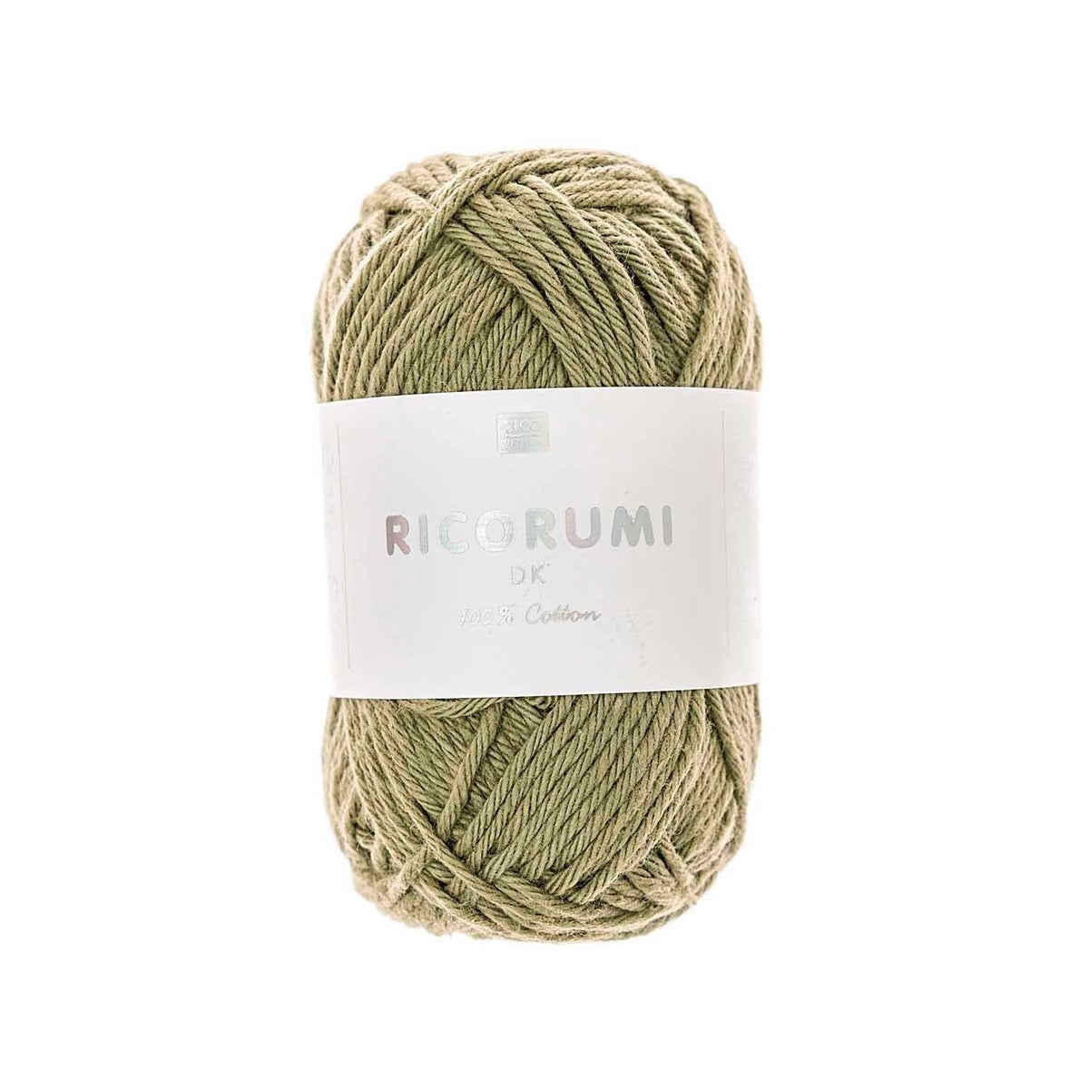 Ricorumi DK Baumwollgarn-Knäuel in einer lebhaften Farbe
