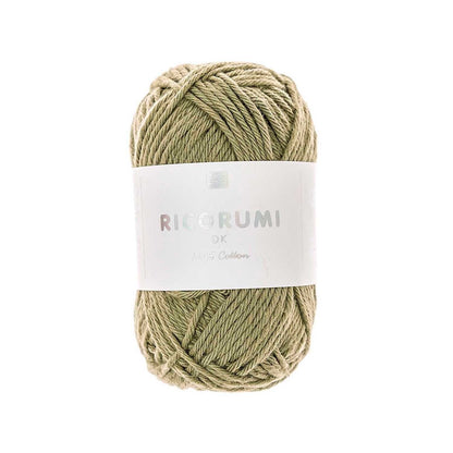 Ricorumi DK Baumwollgarn-Knäuel in einer lebhaften Farbe
