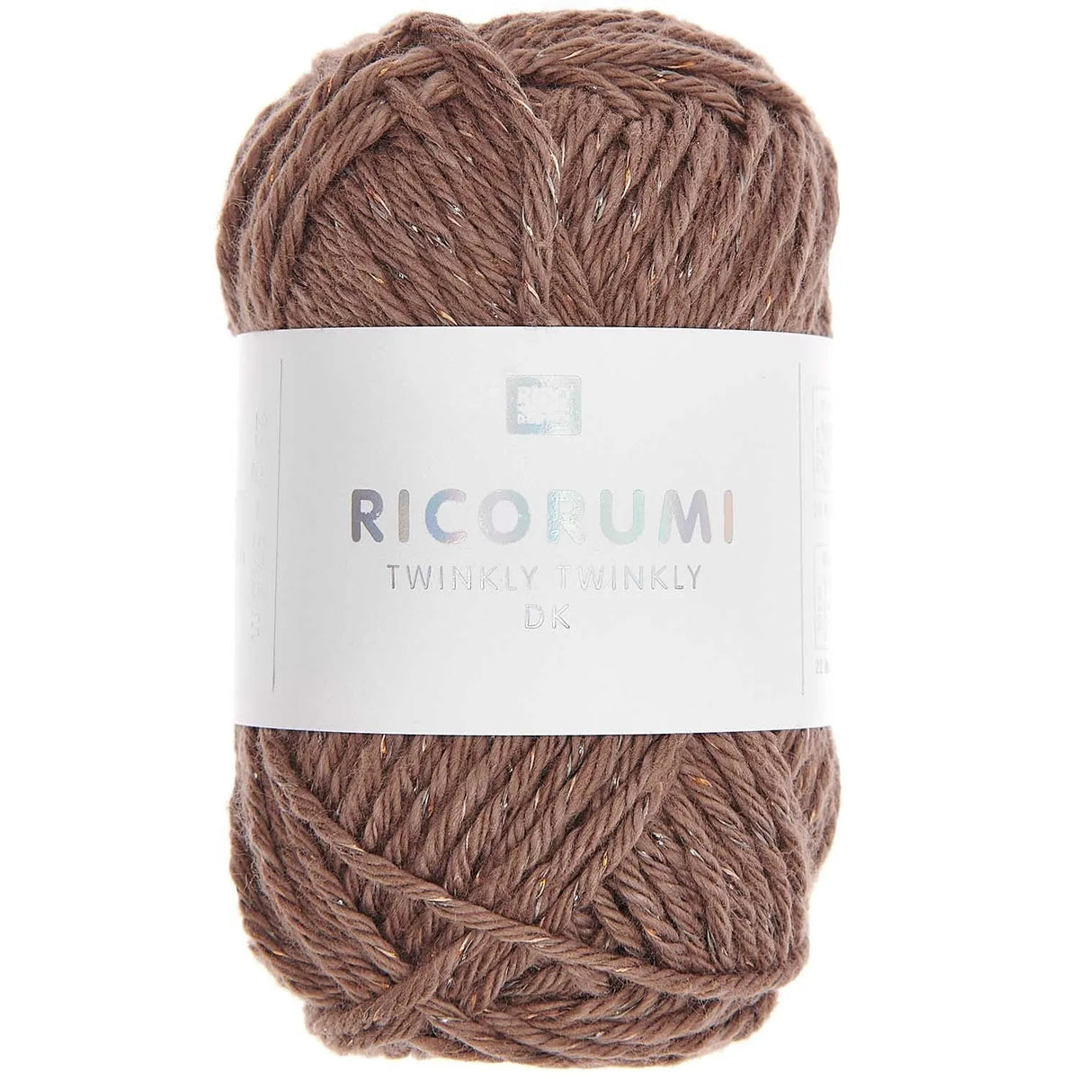 Ricorumi cotton yarn in brown, 25g by Rico Design