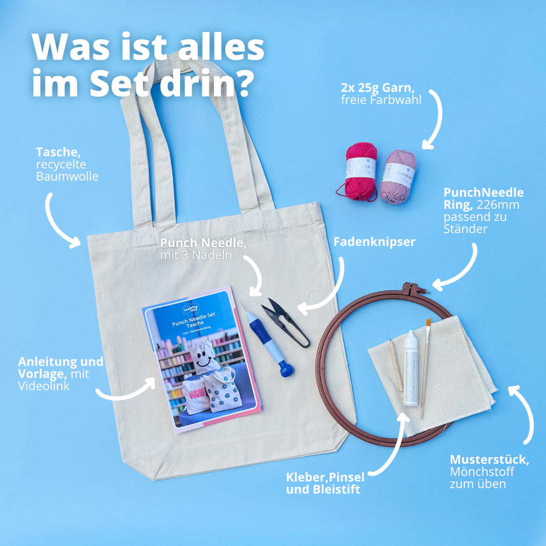 Punch Needle Set - NOPE - Craftinglove