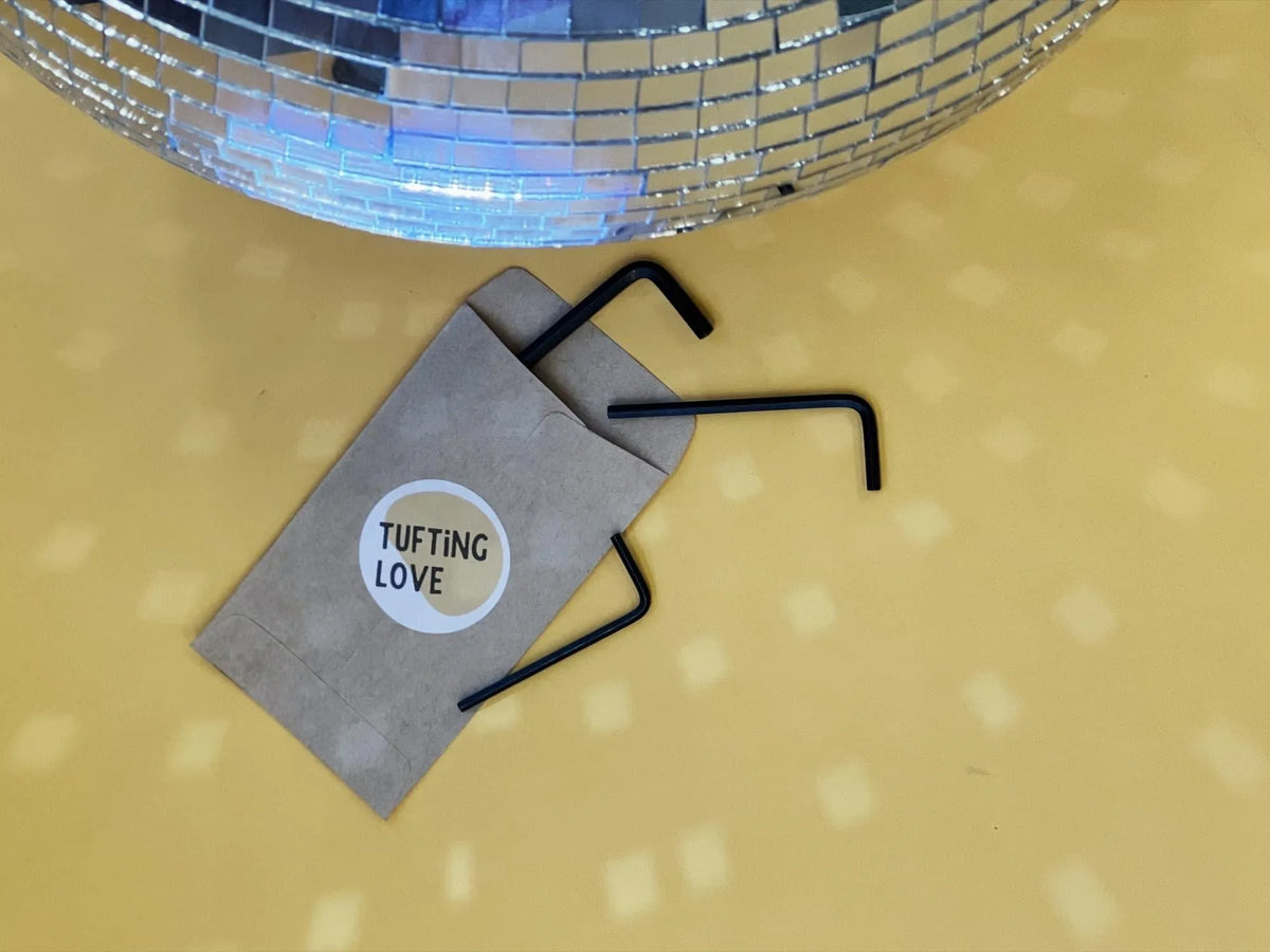 Allen key set for AK-I, AK-II and AK-V machines