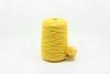 Rugwool NZ tufting yarn, 500g cone in Bright Yellow