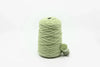 Rugwool NZ tufting yarn, 500g cone in Lime