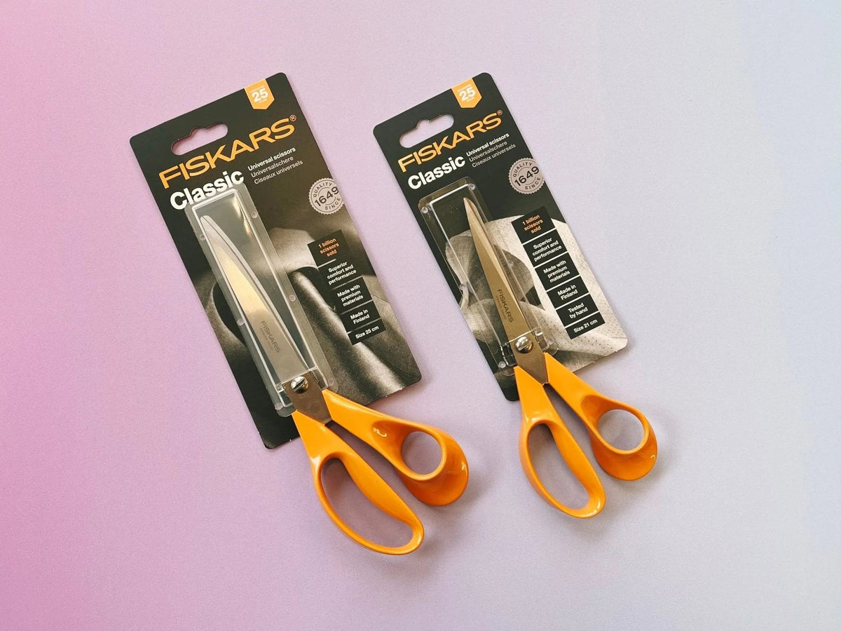 Fiskars ergonomische Universalschere mit 21cm Länge